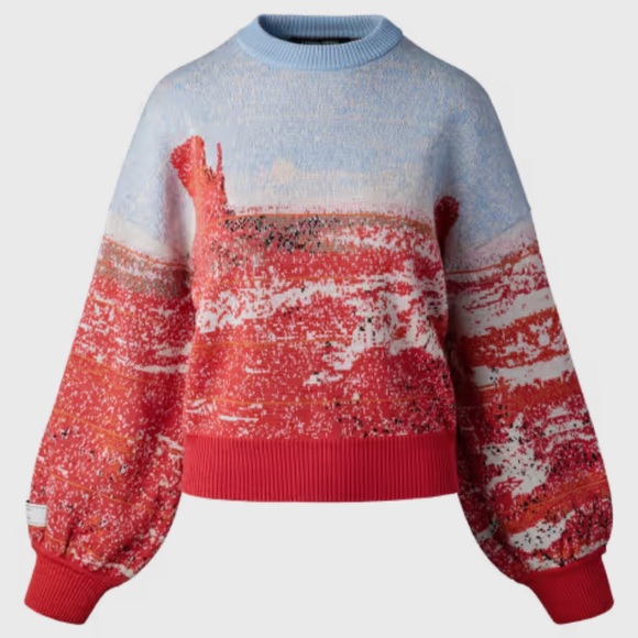 Canada Goose Landscape Wool Knit Sweater (Rokh x Matt McCormick Collab) - Size M - Picture 3 of 15